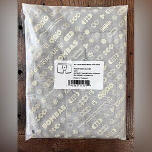 NWT - Bombas Men's Cotton Modal Blend Boxer - Grey - L